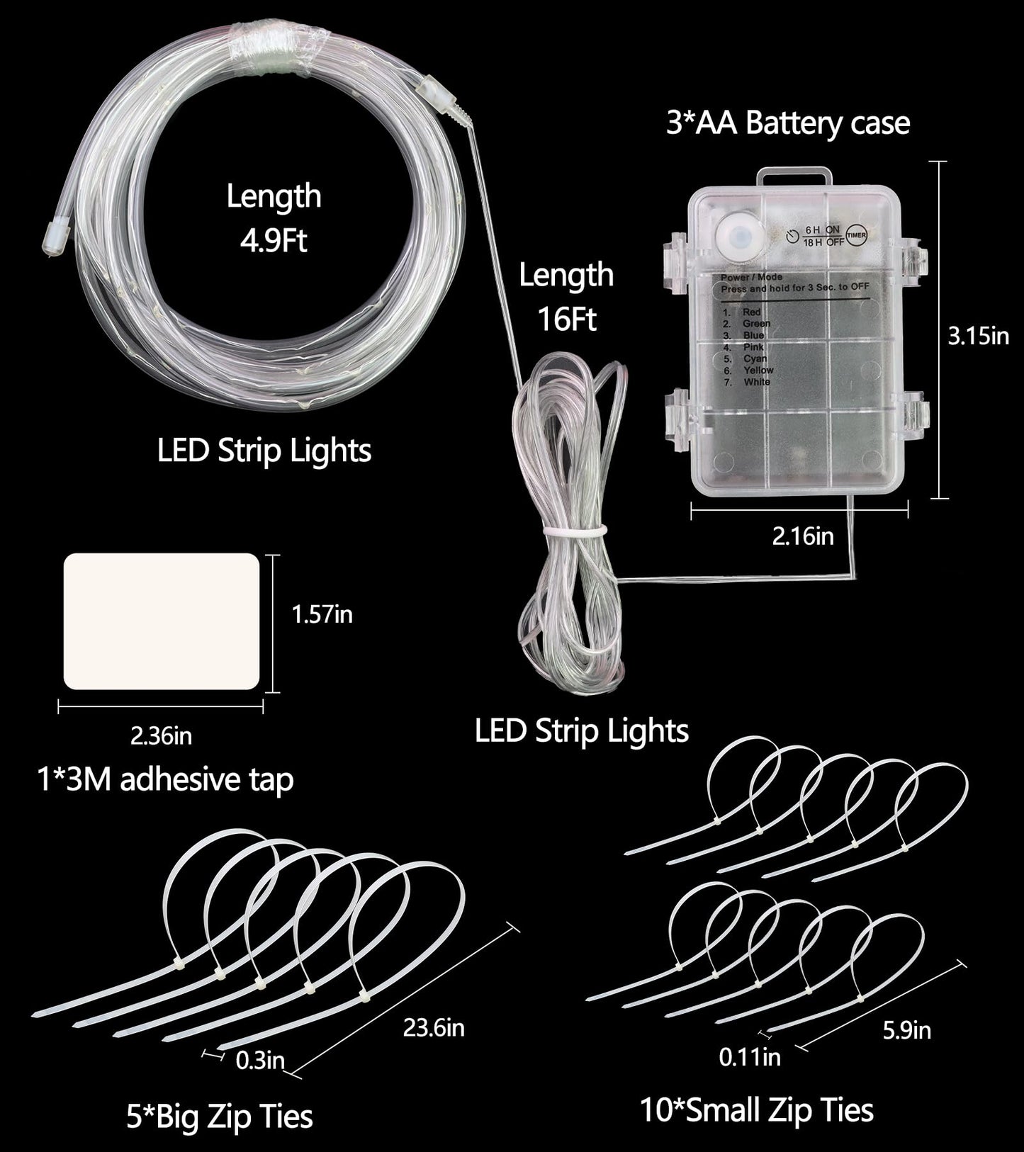 LED Basketball Hoop Light, Waterproof Super Bright Basketball Rim Lights,Remote Control 16 Colors and 7 Lighting Flicker Change, for Night Outdoor Basketball Games and Christmas Giftss