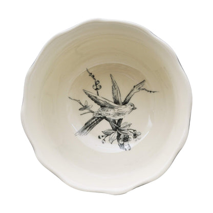 222 Fifth Adelaide 16-Piece Square Floral Dinnerware Set – Service for 4, Grey & White Porcelain Plates & Bowls, for Everyday Dining & Entertainment, Microwave & Dishwasher Safe, Chip Resistant