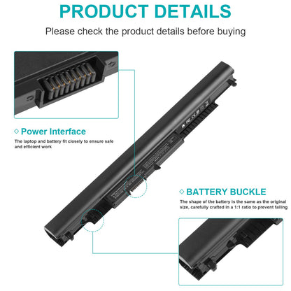 807956-001 Laptop Battery for HP Spare 807957-001 807612-421 807611-421 807611-131 HS04 HS03 HSTNN-LB6U 15-AY039WM 15-AY041WM 15-AY009DX 15-AY052NR TPN-I119 TPN-I120 TPN-I124 240 245 246 250 256 G4/G5