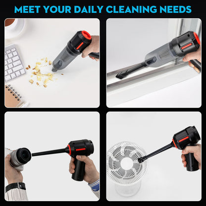 PeroBuno Computer Vacuum Cleaner - Air Duster - for Keyboard Cleaning - Cordless Canned Air - Powerful - Energy - Efficient - Compressed