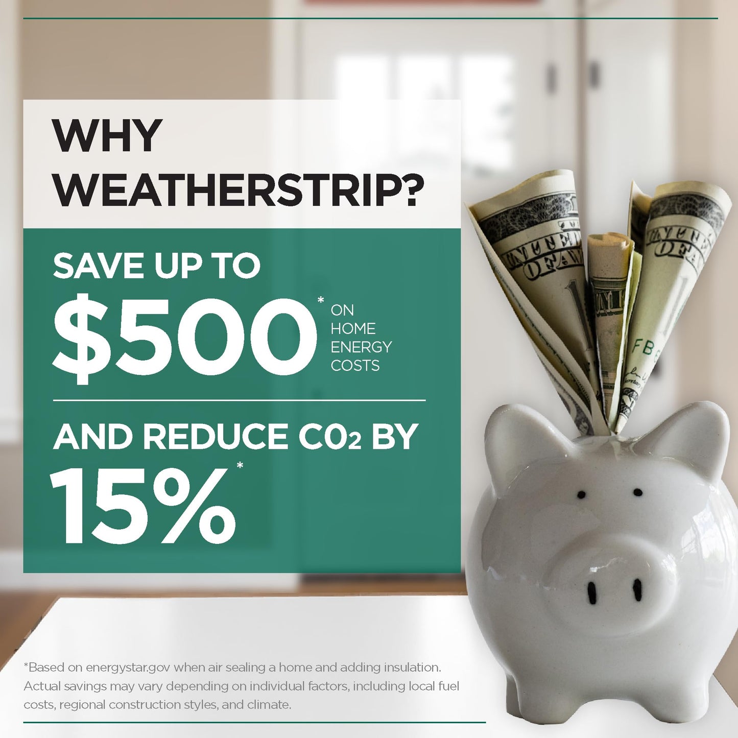 M-D Building Products 68247 All-Season Door Sweep, Heavy Duty Aluminum, Ideal for Residential & Commercial Use, Easy Installation with Heavy Rubber Seal, Ensure Comfort and Security (36 Inch, Silver)