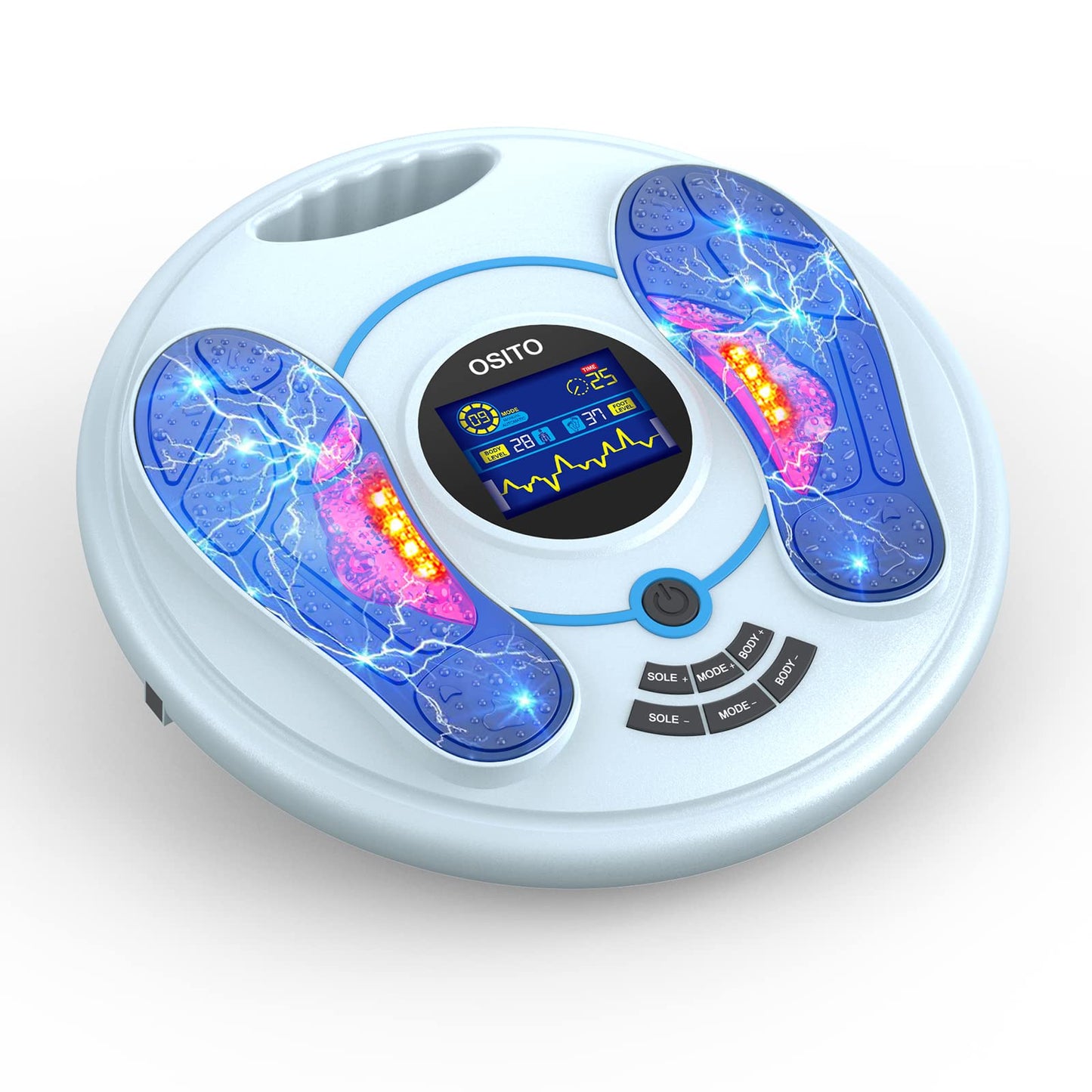 OSITO EMS & TENS Foot Circulation Devices- Electric Foot Circulation Promoter - FSA or HSA Eligible, Boosting Circulation, Alleviate Pain and Aching Feet, Legs and Ankles…