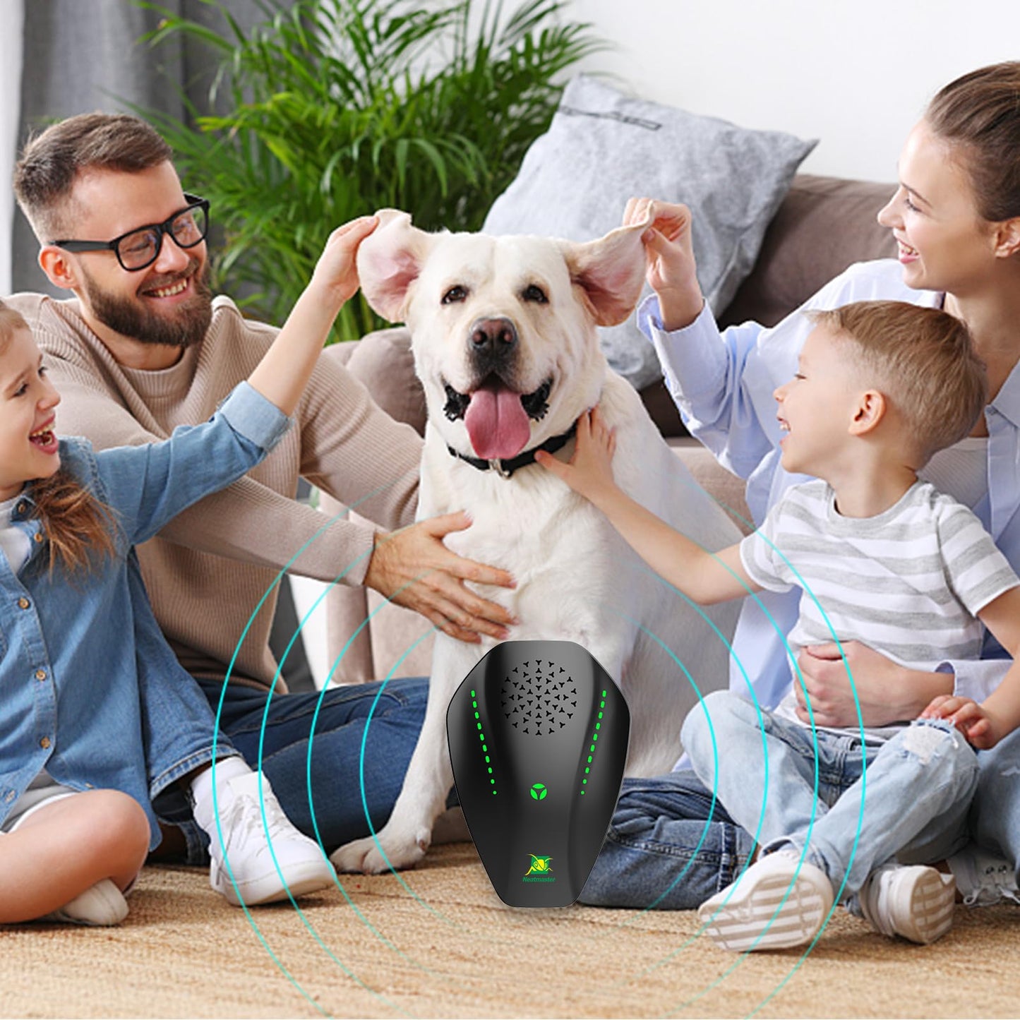 Neatmaster Ultrasonic Pest Repeller, Electronic Pest Repellent Ultrasonic Plug in for Roach, Mosquito, Mice, Spider, Ant, Flea, Bug, Pest Control for House Garage Office Hotel