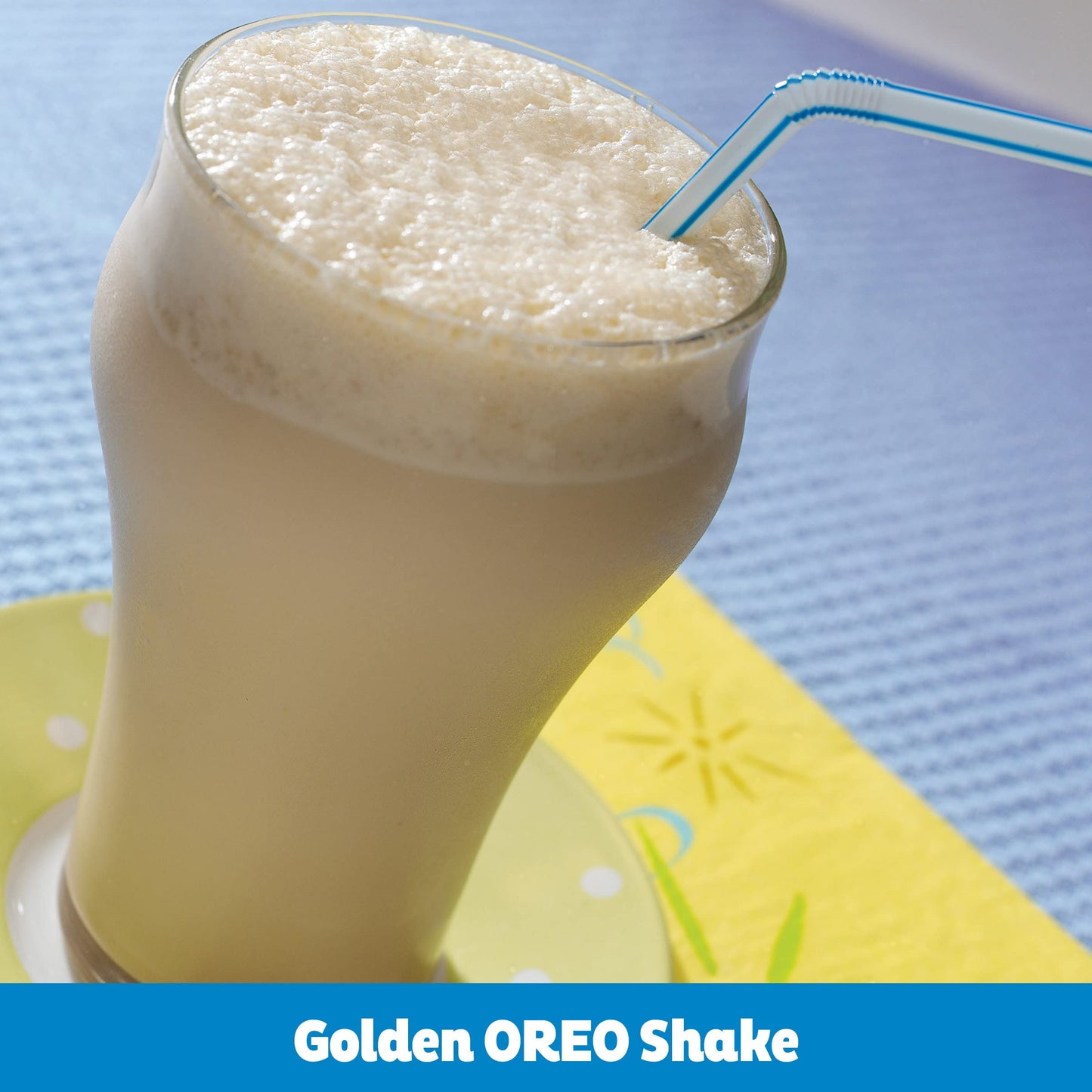 OREO Double Stuf Golden Sandwich Cookies, Family Size, 20 oz