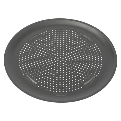 GoodCook AirPerfect Nonstick 16” Pizza Pan – Pizza Tray for Oven, Perforated Round Pizza Pan, Carbon Steel Baking Pan, Homemade, Frozen & Leftover Slices