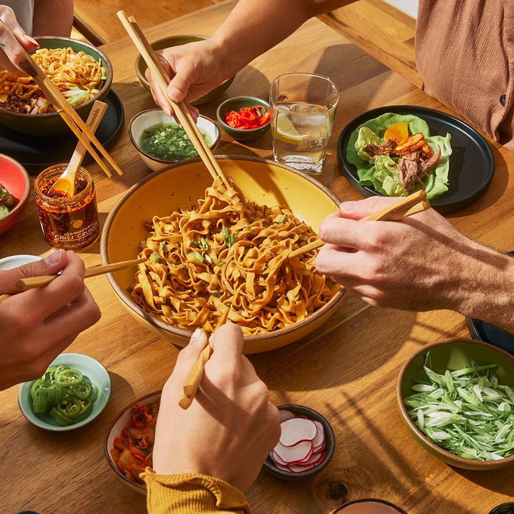 Momofuku Ramen Noodle Variety Pack by David Chang, 15 Meals (Pack of 3) Air-Dried Vegan Instant Noodles with Sauce