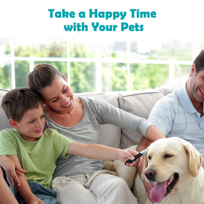 PETPAWJOY Slicker Brush, Dog Brush Gently Cleaning Pin Brush for Shedding Dog Hair Brush for Small Dogs Puppy Yorkie Poodle Rabbits Cats