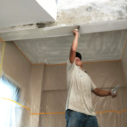 LLPT Tape and Drape 78.7”(Unfolded) x 66 Ft Each 2 Pack Pre-Taped Masking Film 0.27 Mil Painters Plastic Drop Cloth for Auto Wall Furniture Painting Protection (MFT2002)