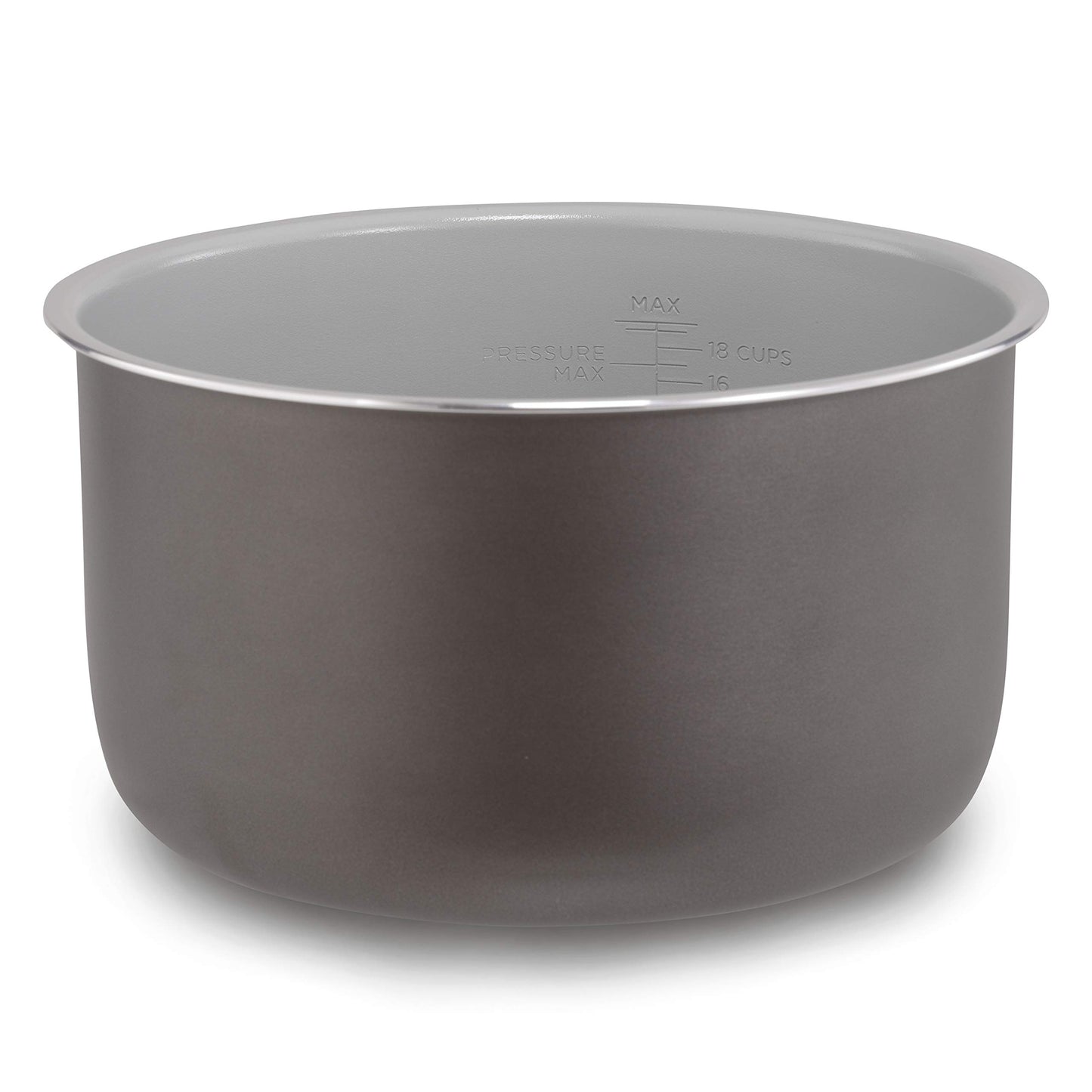 Ninja Foodi 6.5-qt. Ceramic Coated Nonstick Inner Pot, Compatible with all Ninja Foodi 6.5 qt. models, Dishwasher Safe Gray. 102FY300