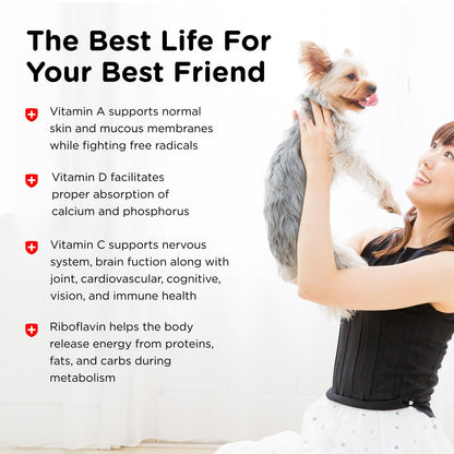 Nutri-Vet Multi-Vite Chewables for Adult Dogs, Daily Vitamin and Mineral Support, Potent Antioxidants, Supports a Balanced Diet, 120 Count