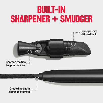 Revlon ColorStay Pencil Waterproof Eyeliner, Smudge-Proof, Eye Makeup with Built-In Sharpener, 201 Black, 2 pack