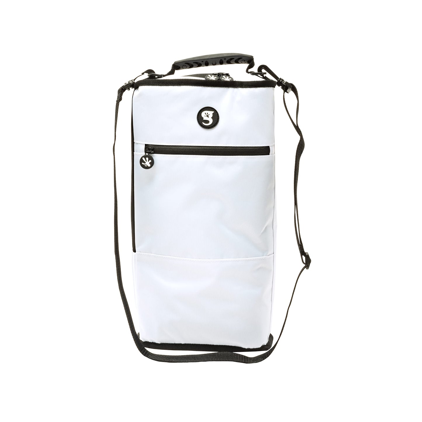 geckobrands Verticool Cooler - Insulated Portable Soft Cooler Bag with Adjustable Shoulder Strap, Holds 9 Cans or 2 Wine Bottles, Perfect for Beach, Picnics, and Outdoor Activities