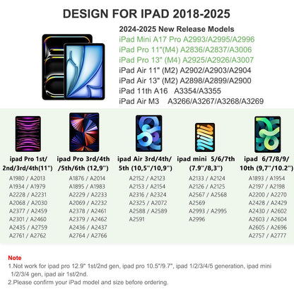 Pen for iPad 2018-2025, HATOKU 15 Mins Fast Charging Pencil 1st Gen with Tilt & Palm Rejection Compatible with iPad Air 3/4/5/M2/M3, iPad mini 5/6/7, iPad 6/7/8/9/10/11, iPad Pro 11"/12.9"/M4 (Pink)