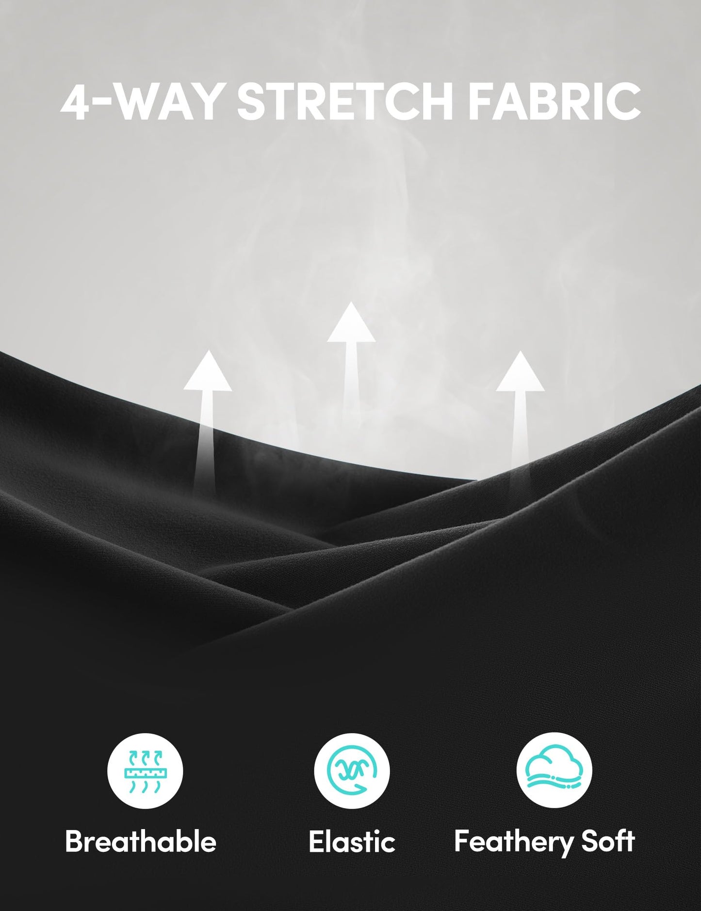 IUGA Biker Shorts Women Tummy Control 8" Workout Gym High Waisted Running Yoga Compression Spandex Shorts Women with Pockets Black