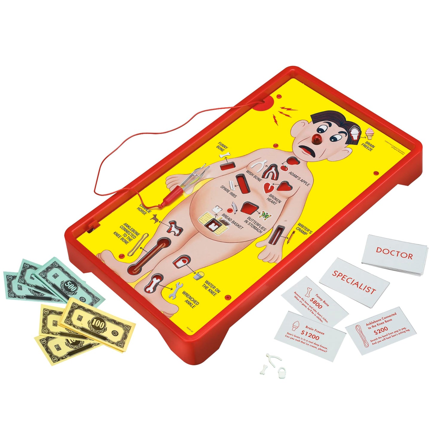 Operation Electronic Board Game, Family Games for Kids Ages 6+, Kids Board Games for 1+ Players, Funny Games for Kids, Kids Gifts (Amazon Exclusive)