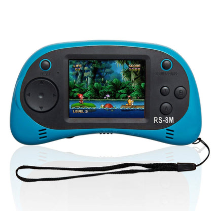 Kids Handheld Portable Video Game Player with 200 Games - 16 Bit 2.5 Inch Screen Mini Retro Electronic Machine for Boys Girls
