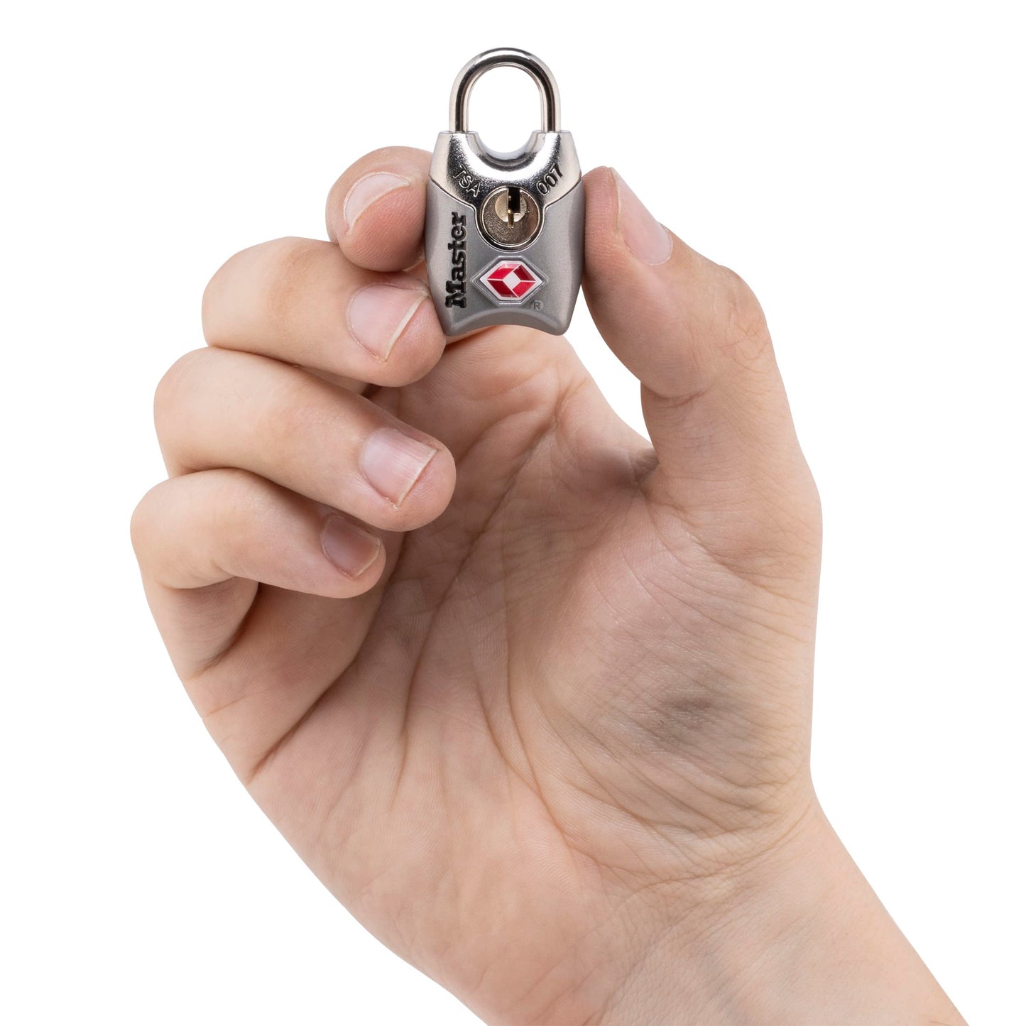 Master Lock 4689Q TSA Approved Luggage Lock, 4 Pack, Colors May Vary