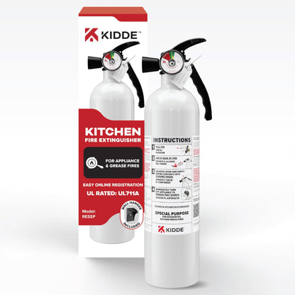Kidde Fire Extinguisher for Kitchen, Residential, Single-Use, 711A