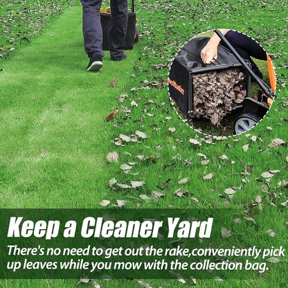 LawnMaster MEB1216K Electric Lawn Mower 16-Inch 12AMP