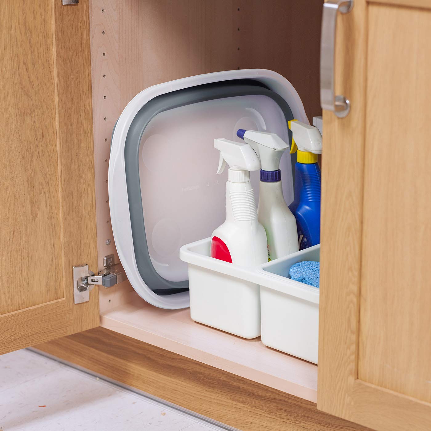 PREPWORKS Large Collapsible Tub, Gray