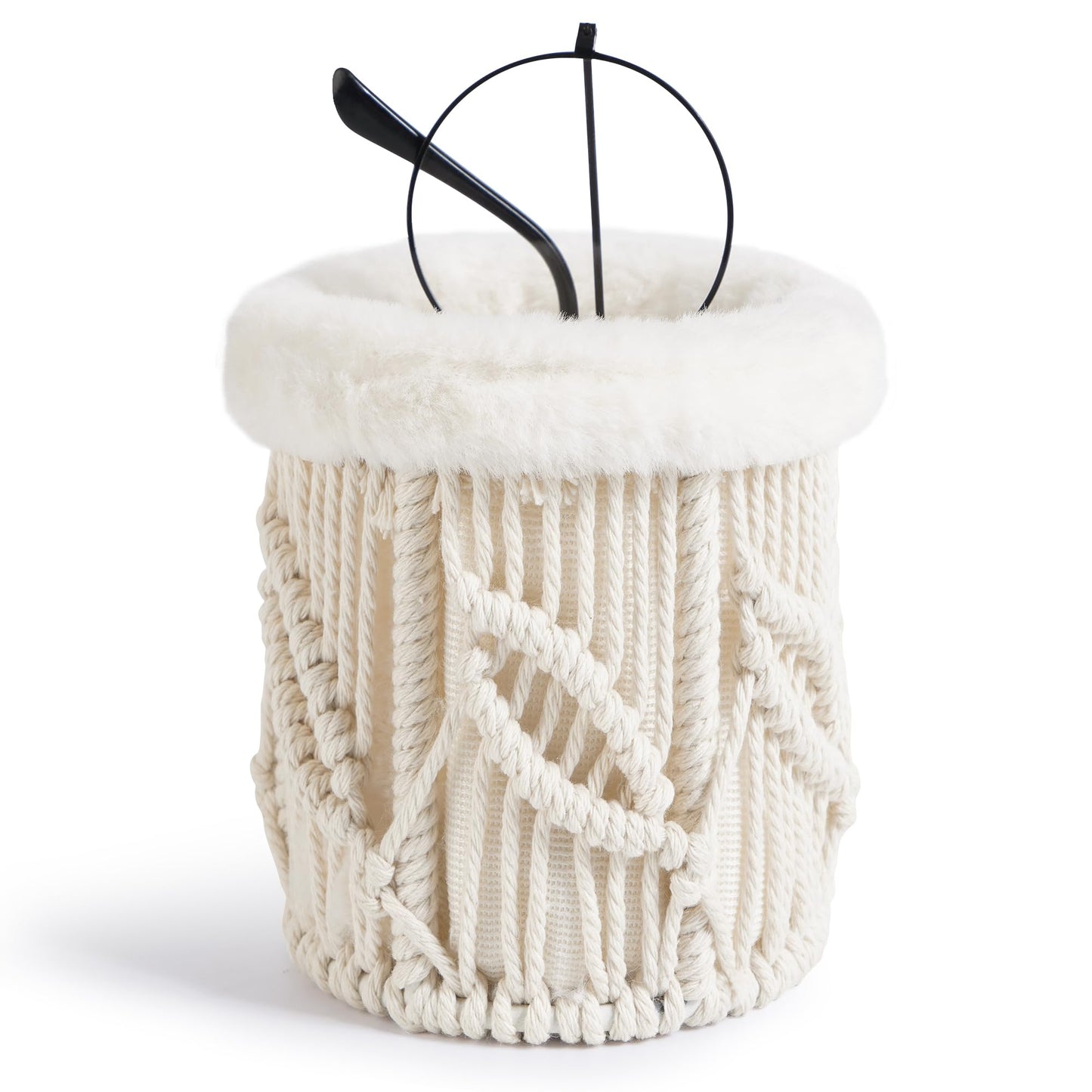 HOSROOME Glasses Holder for Nightstand Boho Decor Eyeglass Holder Stand for Office Desk Organizer