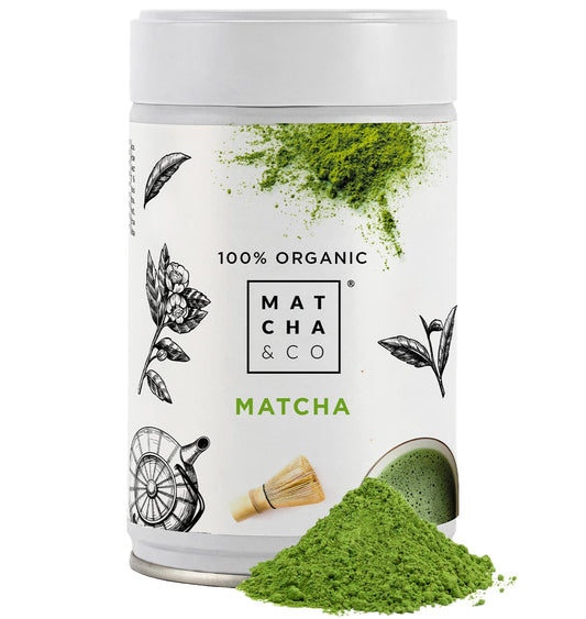 100% Organic Matcha Tea [ceremonial grade]. Organic Green Tea Powder from Japan. Organic Matcha Tea. 100% Natural Matcha Green Tea. (2.82 Ounce)