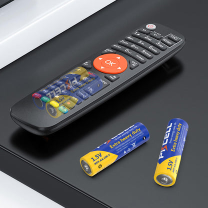 PKCELL AA Batteries & AAA Batteries, 40 Double A Batteries and 40 Triple A Batteries Combo Pack (80 Count), 1.5V High-Performance Carbon Battery