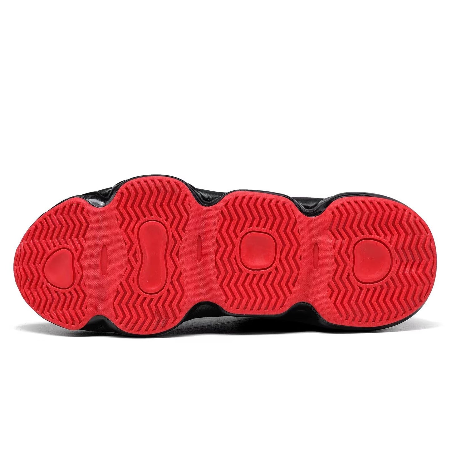 Men's Air Running Shoes Non Slip Workout Casual Sport Shoes for Men Basketball Sneakers Fashion Tennis Sport Fitness Cross Trainers Black/Red