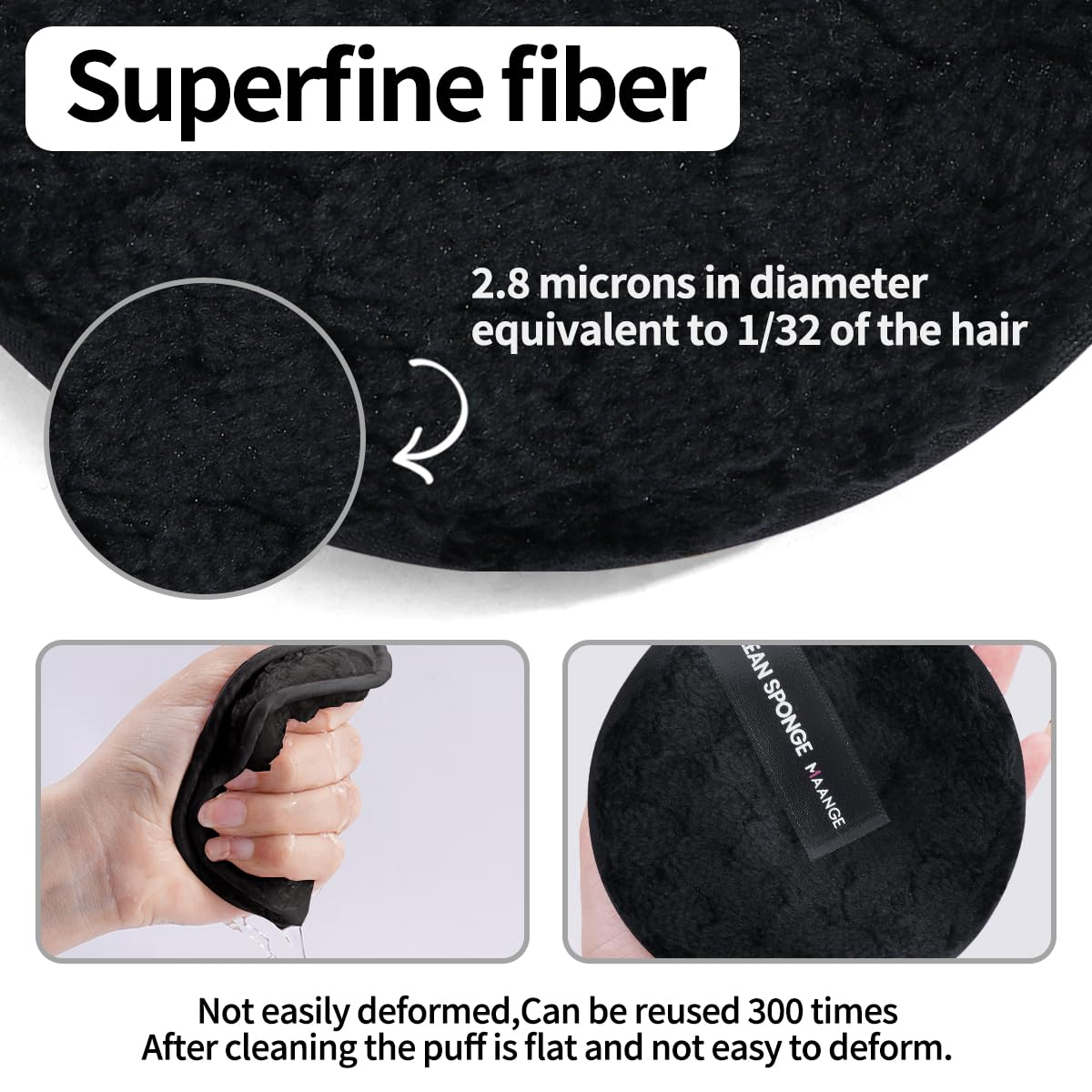 MAANGE Makeup Brushes 49 Pcs Makeup Kit, Multi-functional Makeup Tool Set with Makeup Brush Foundation Brush Make up Brushes Set (Black, 49 Piece Set)