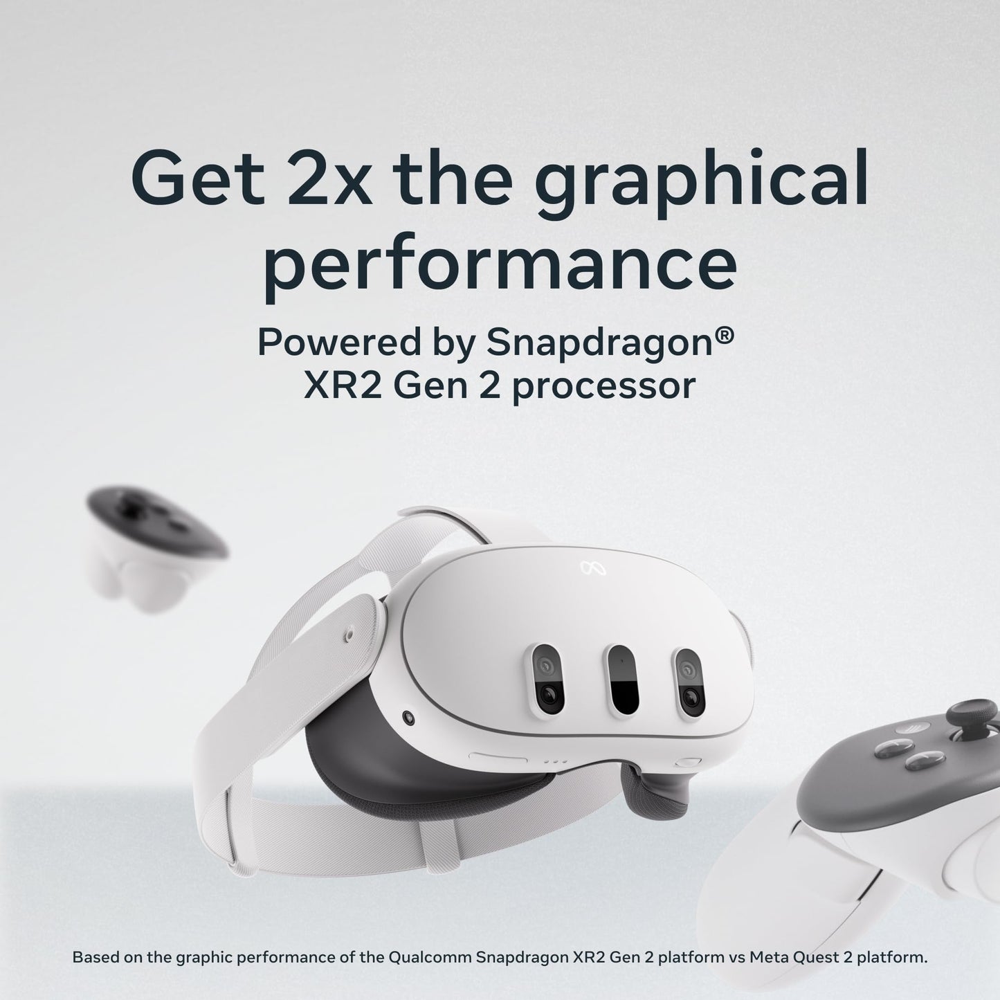 Meta Quest 3 512GB | Thirty Percent Sharper Resolution — 2X Graphical Processing Power — Play Without Wires — Get Batman: Arkham Shadow and a 3-Month Trial of Meta Horizon+ Included