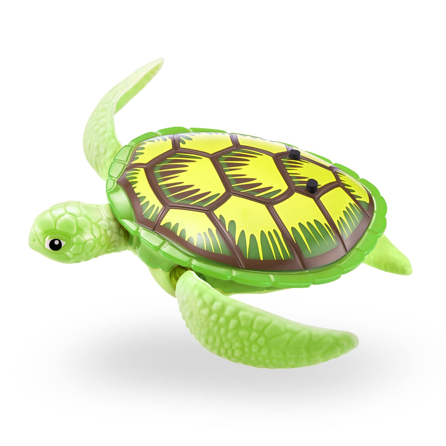 ROBO ALIVE Robo Turtle Robotic Swimming Turtle (Green + Pink) by ZURU Water Activated, Comes with Batteries, Exclusive (2 Pack)