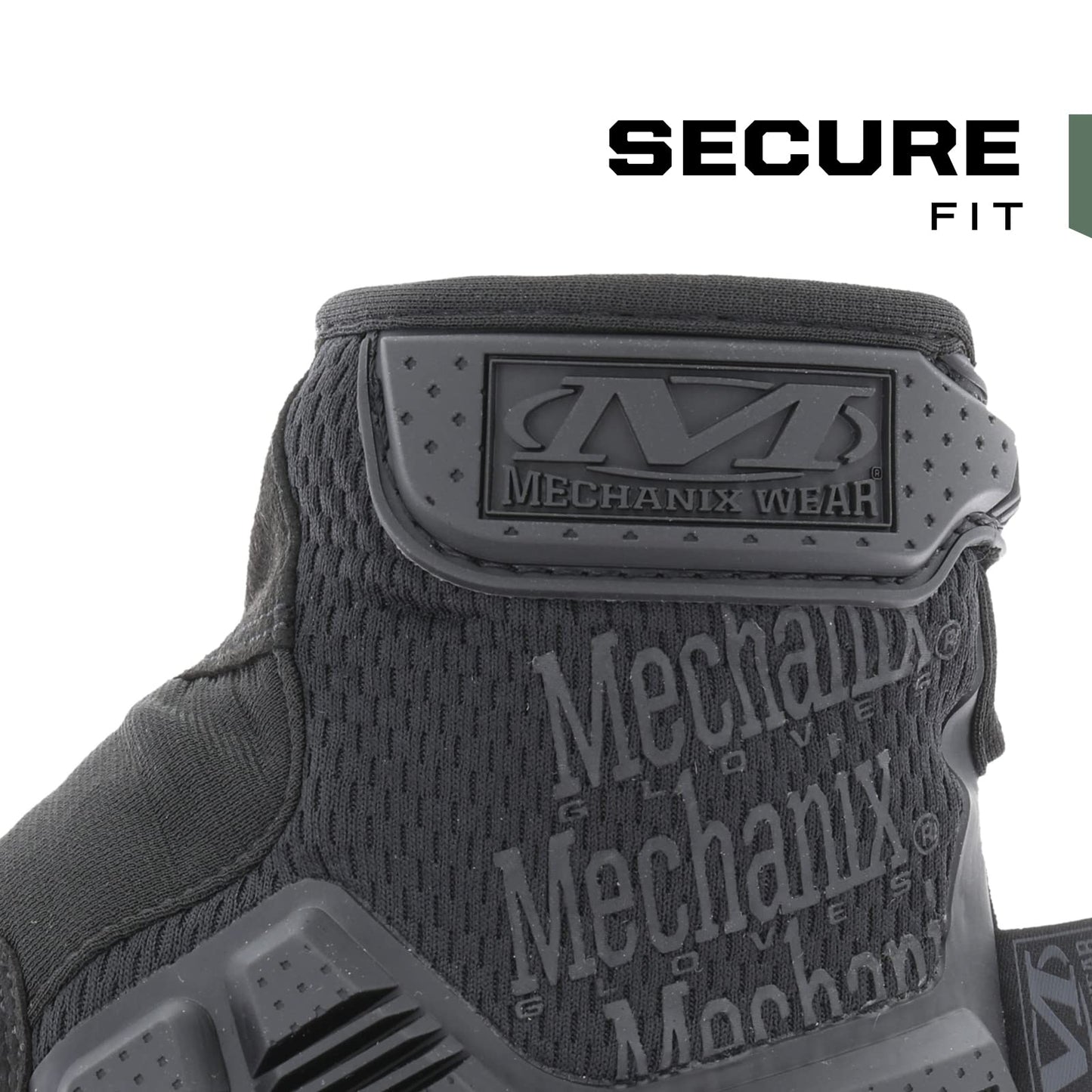 Mechanix Wear M-Pact Fingerless Tactical Impact Resistant Gloves - Impact Protection & Vibration Absorption - Heavy Duty - Machine Washable - Large - Covert Black