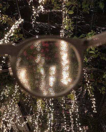 HI-LITES Special Effect Glasses-HEART Effect Lenses (Clear) - Designer Style
