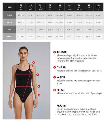 TYR Women's TYReco Solid Diamondback Swimsuit, Navy, 40