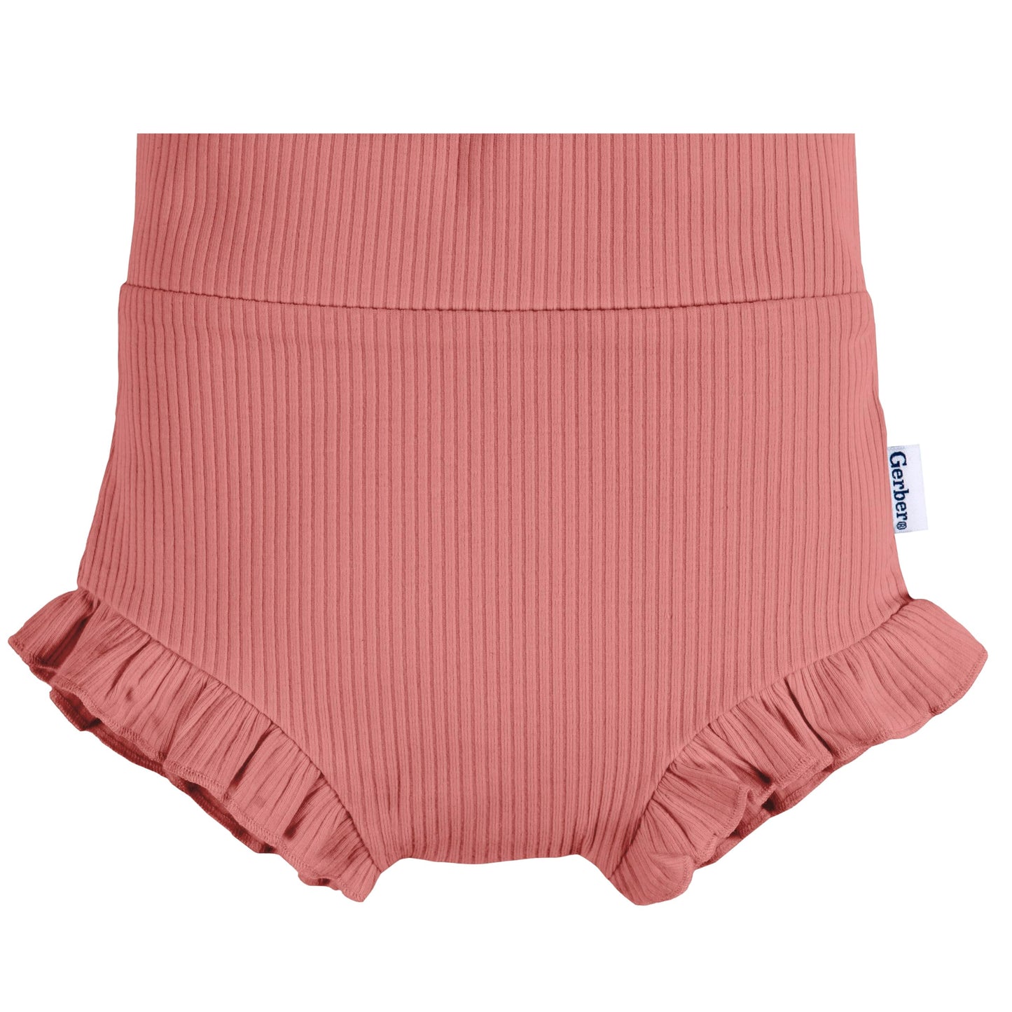 Gerber Baby Girls' 3-Pack Bubble Shorts, Pink