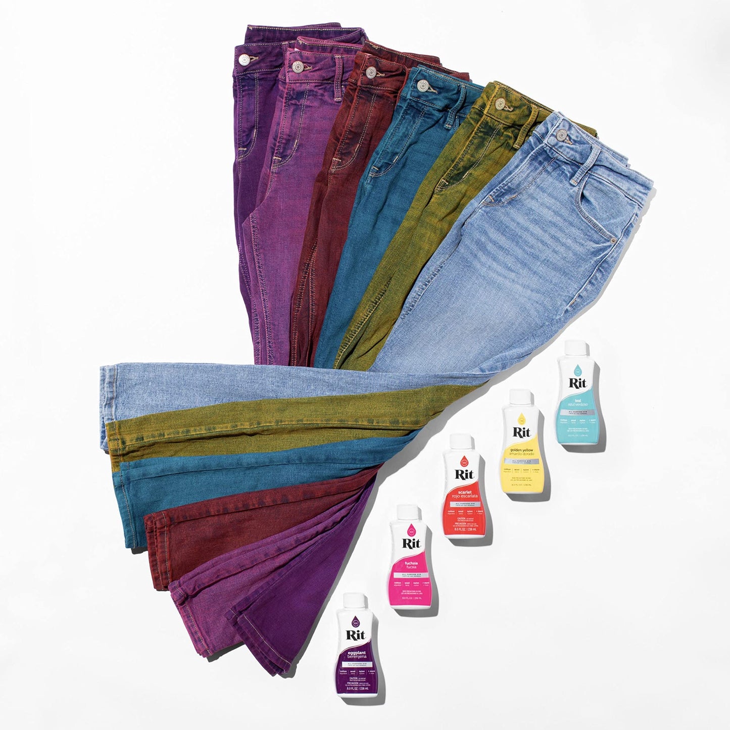 Rit All- Purpose Liquid Dye, 8 Fl Oz, Teal