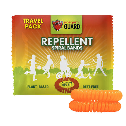 Mosquito Guard 20 Deet Free Mosquito Repellent Bracelets for Kids - Camping Essentials Bug Repellent Bracelets - Mosquito Repellent Outdoor Patio Bands - Summer Essential Bug Bracelets Repellent Kids