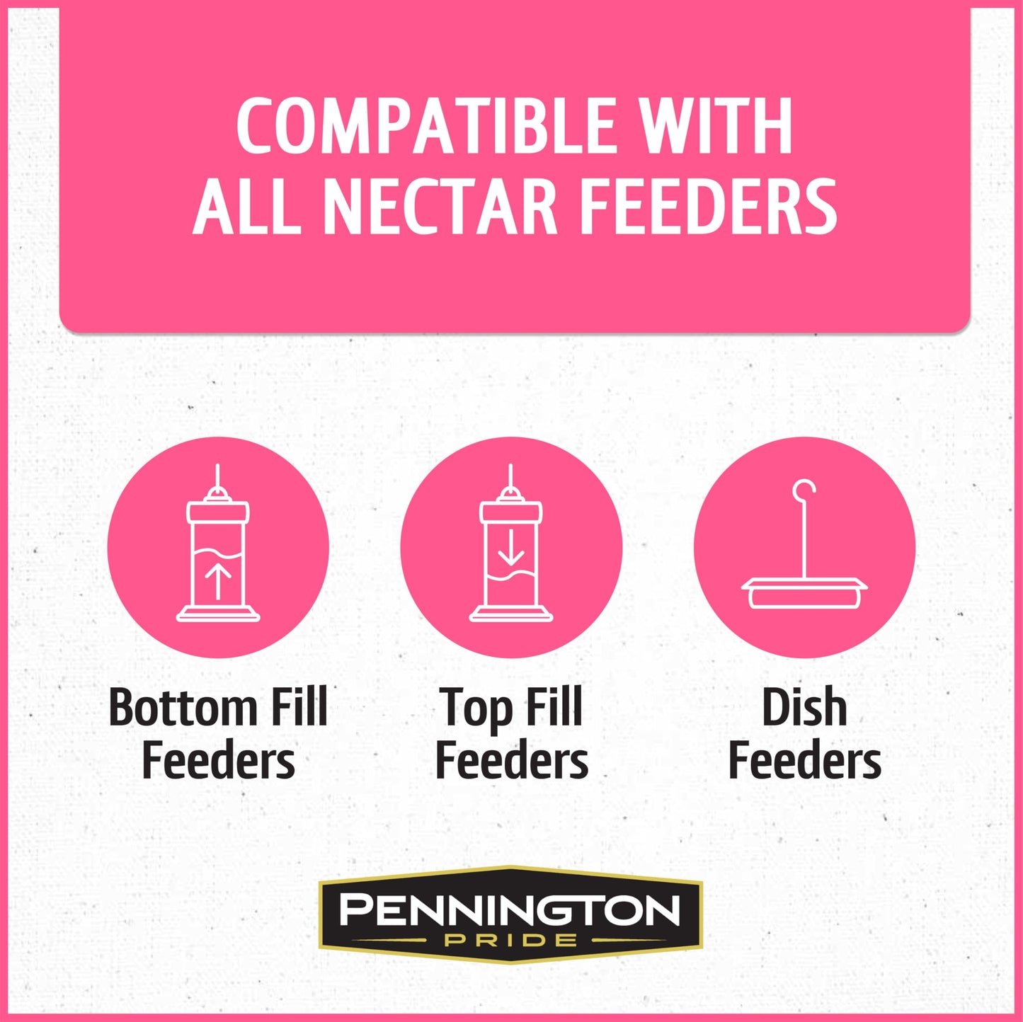 Pennington 100543828 ElectroNectar Hummingbird Food Ready to Use, Clear