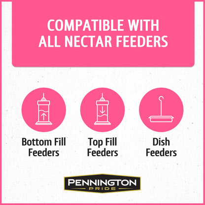 Pennington 100543828 ElectroNectar Hummingbird Food Ready to Use, Clear