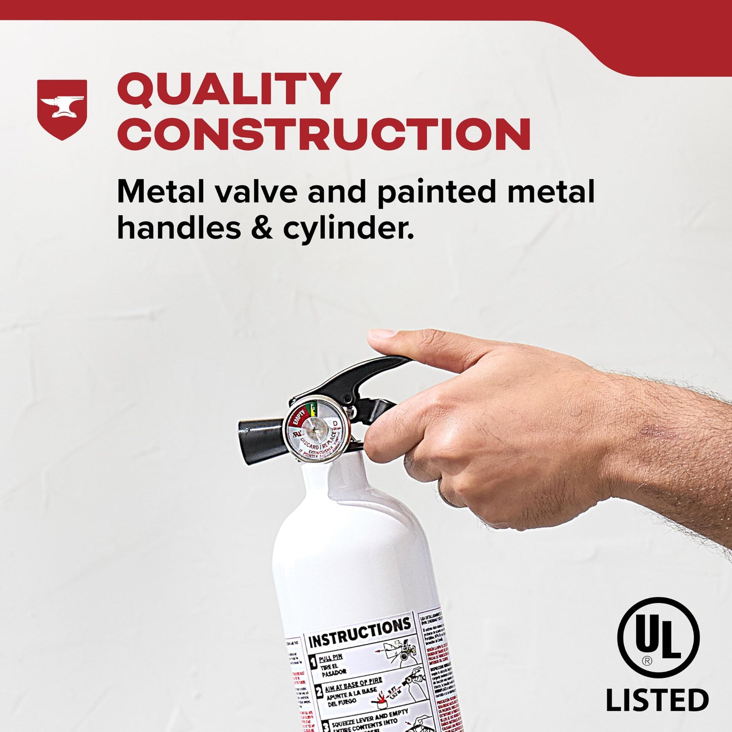 Kidde Fire Extinguisher for Kitchen, Residential, Single-Use, 711A