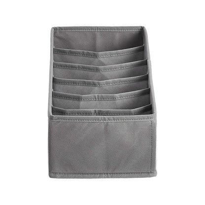Amazon Basics Underwear Dresser Drawer Organizers, Pack of 2, Gray