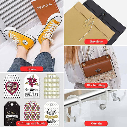 803Pcs Grommet Eyelet Pliers Kit, 1/4 Inch 6mm(Inside Diameter) Grommet Tool Kit with 800 Metal Eyelets with Washers in Gold and Silver, Eyelet Grommet Hand Press kit for Leather/Belt/Shoes/Crafts