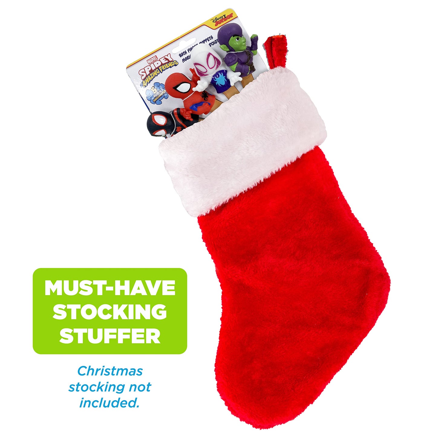 Ginsey Spidey and His Amazing Friends 5 Piece Finger Puppet Set - Bath Toys, Party Favors, 1.0 Count, 0.145 pounds