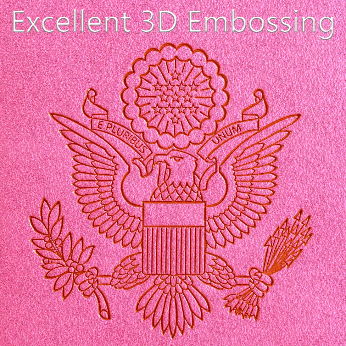 Passport Holder Cover Wallet RFID Blocking Leather Card Case Travel Accessories for Women Men (Pink)