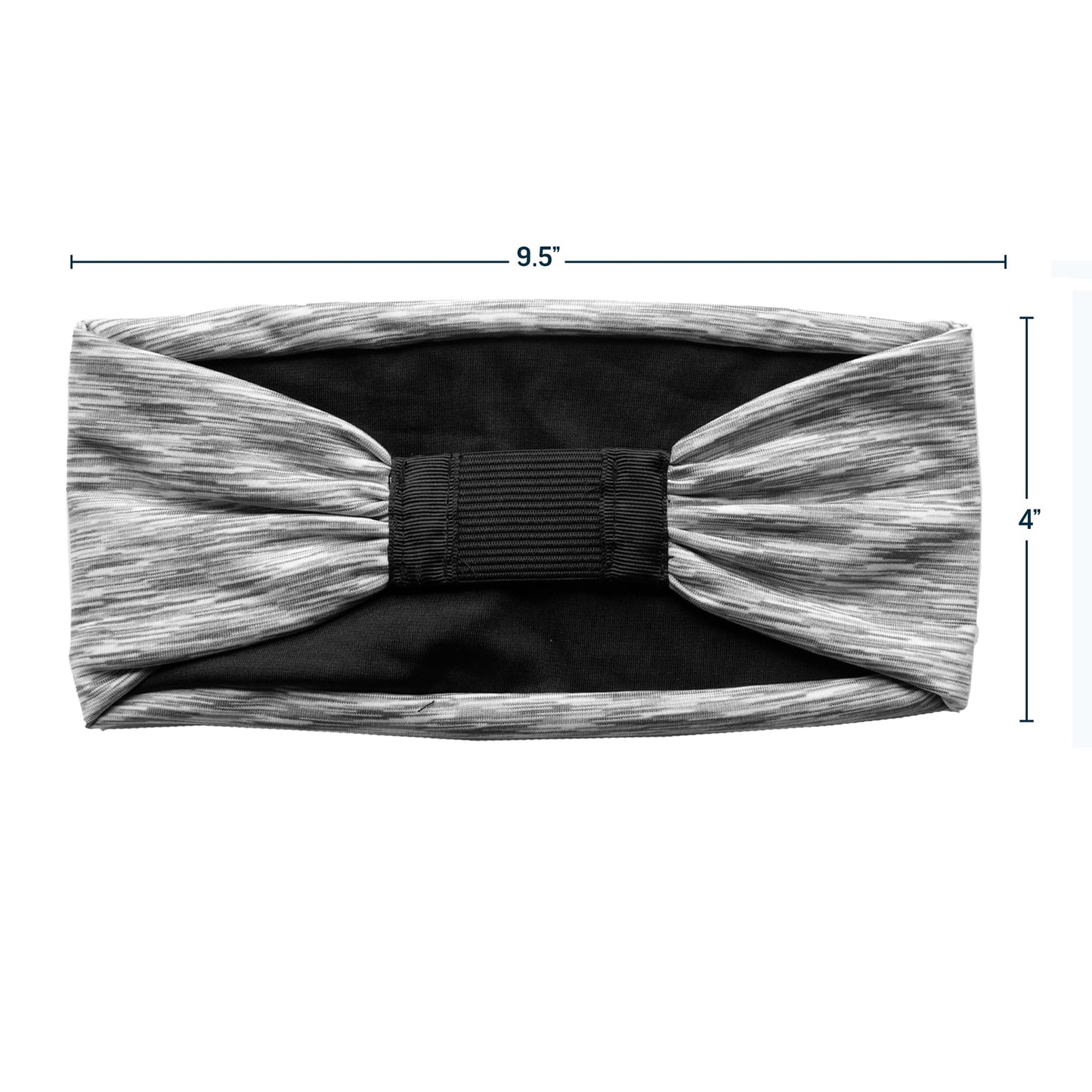 Littlearth Unisex-Adult NFL Dallas Cowboys Tigerspace Headband, Grey, One Size, (300688-COWB)