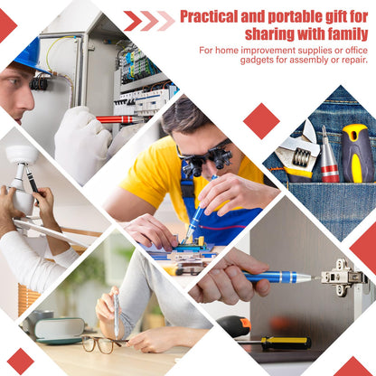 Mudder Pen Screwdriver Gifts Multitool Handy Tool 8 in 1 Magnetic Pocket Screwdriver Precision Function for Mini Gadgets(36 Pieces)