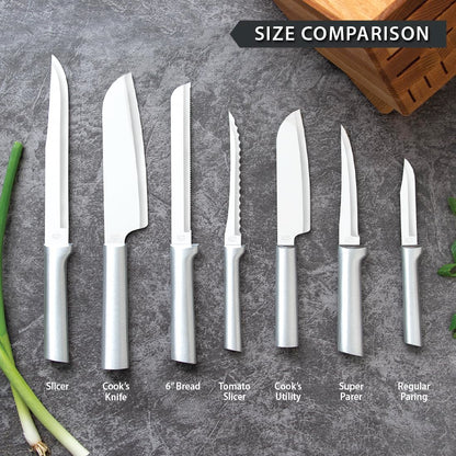 RADA Cutlery Cook’s Knife, Silver Handle