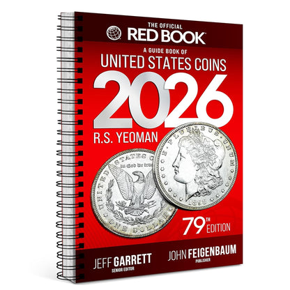 2026 - Stater 3 Coin Collection of Indian Penny, Buffalo Nickel and Steel Cent with the 2026 Red Book Guide to Coins 79th Edition Circulated Collection Seller Uncirculated