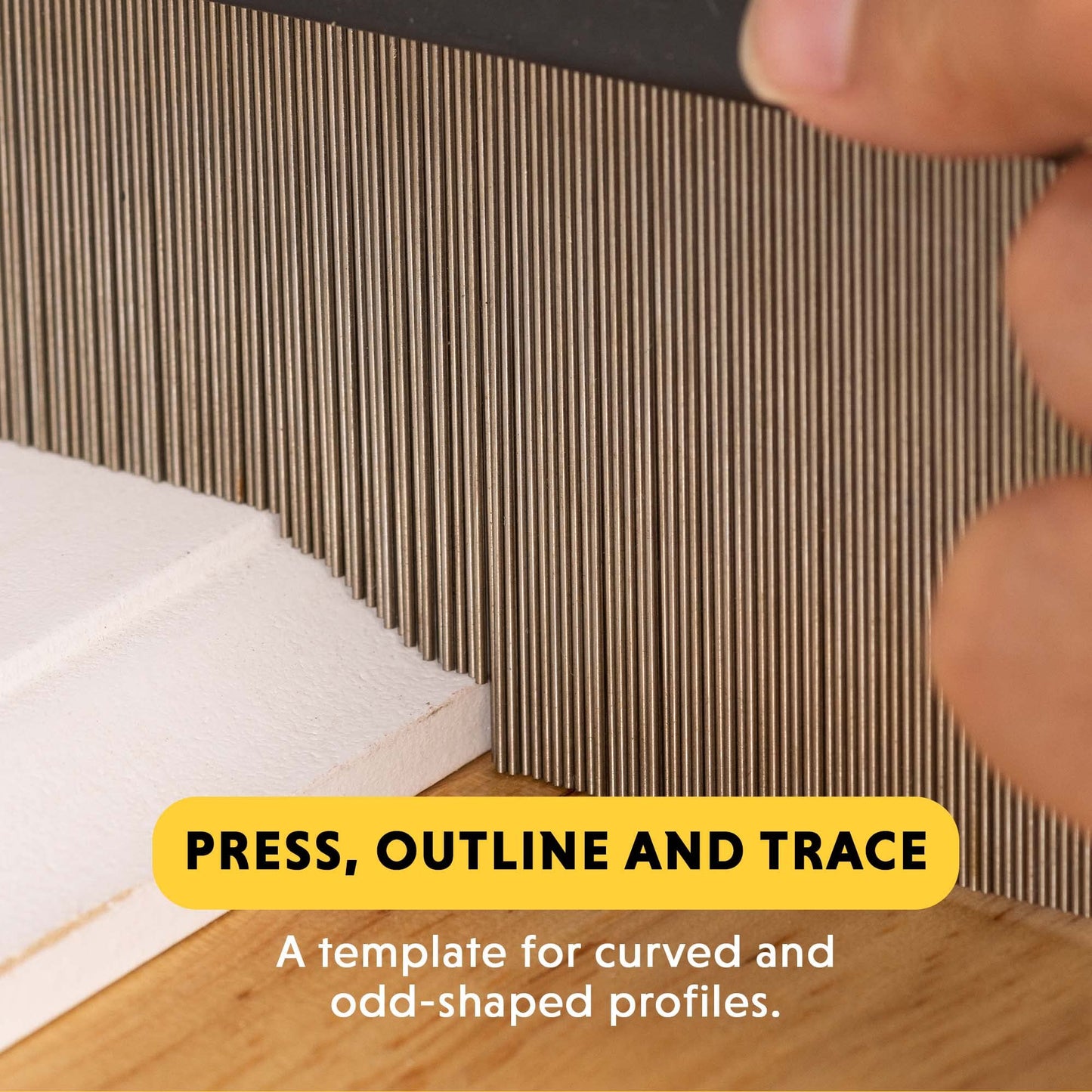 General Tools Contour Gauge 837 - 6" Angle Finder Tool for Home Improvement - Gadgets for Men