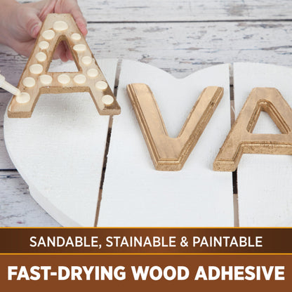 Aleene's 40645 Glue Wood Adhesive, 4 fl oz - 3 Pack, Multi